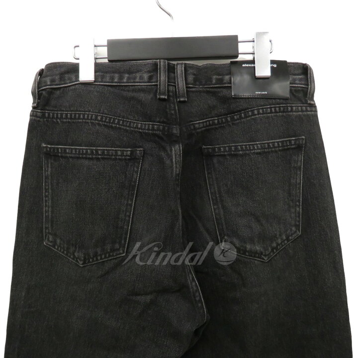 楽天市場】【中古】ALEXANDER WANGブラックデニムパンツ ブラック 