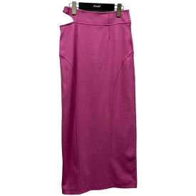 【中古】MAISON SPECIAL　サイドホールタイトスカート 21231515301 ピンク サイズ：FREE 【230723】（メゾンスぺシャル）