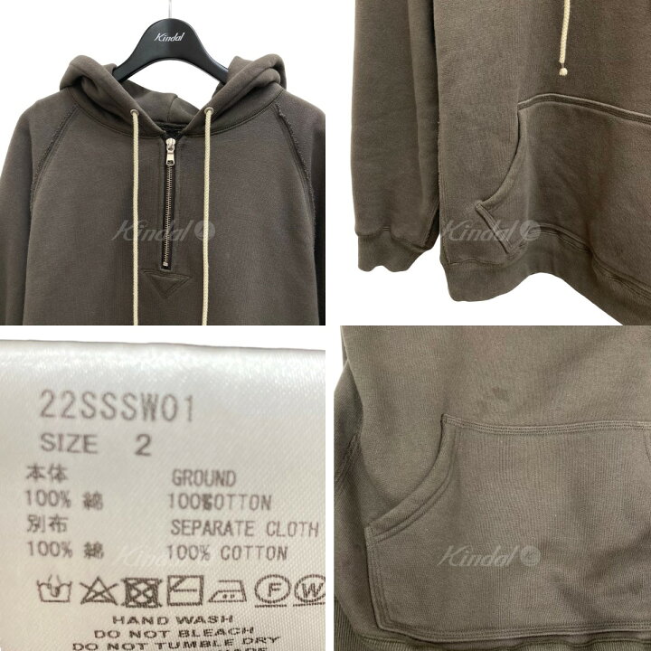 楽天市場】【中古】SUGARHILL 22SS Triple Stitched Half Zip-up 