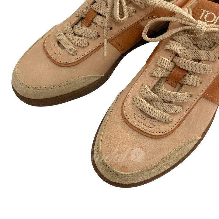 楽天市場】【中古】TOD`S×Hender Scheme タブズスニーカー ベージュ 