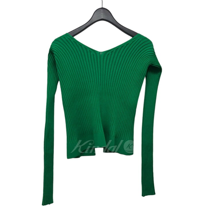 楽天市場】【中古】JACQUEMUS ｢Logo-plaque ribbed cardigan  