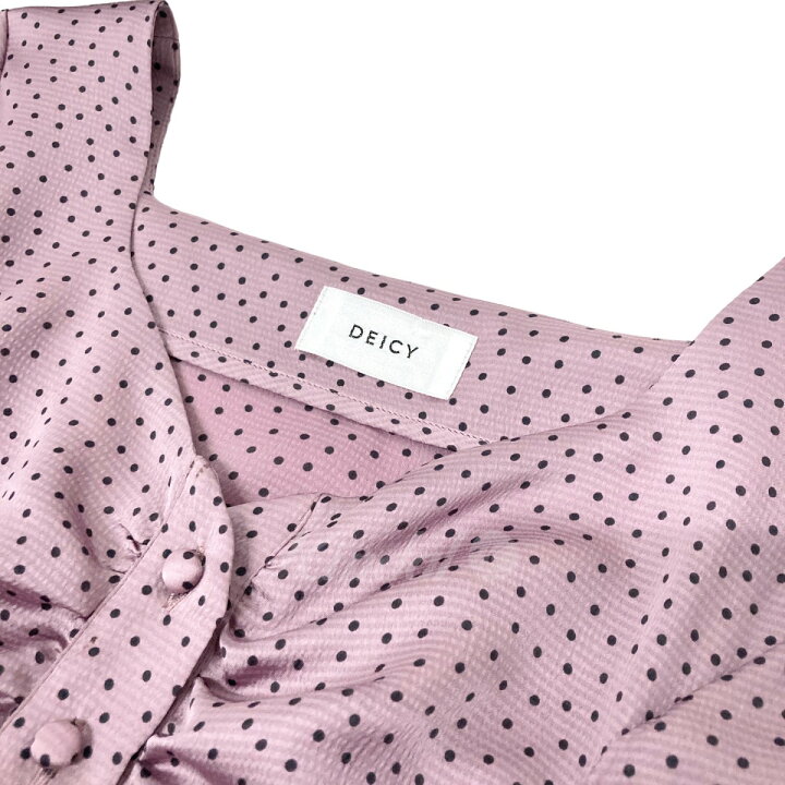 楽天市場】【中古】deicyランダムドットギャザーワンピース 103050080  