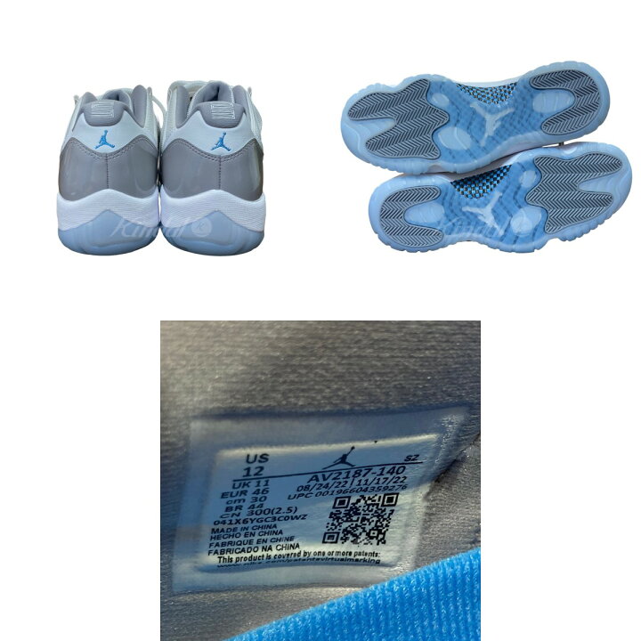 楽天市場】【中古】NIKE ｢Air Jordan 11 Low ”Cement Grey”｣ローカット 