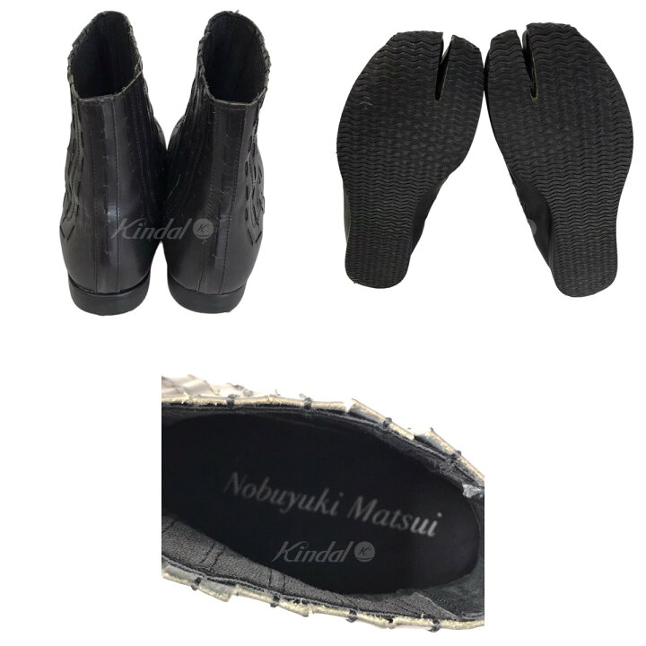 楽天市場】【中古】Nobuyuki Matsui「Tabi Shoes」足袋ブーツ ブラック  