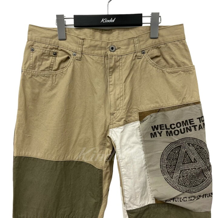 楽天市場】【中古】Mountain Research MT Pants パッチワークパンツ 