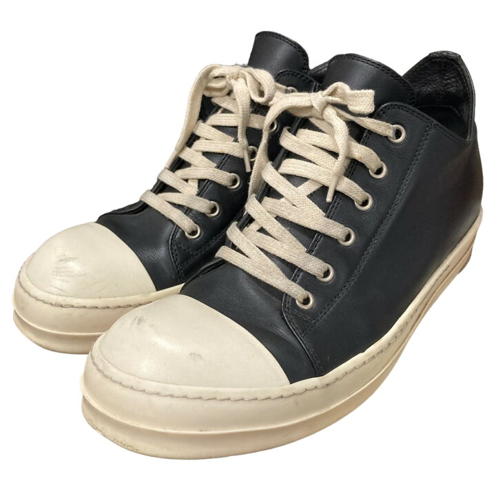楽天市場】【中古】Rick Owens ラモーンズロースニーカー ブラック 