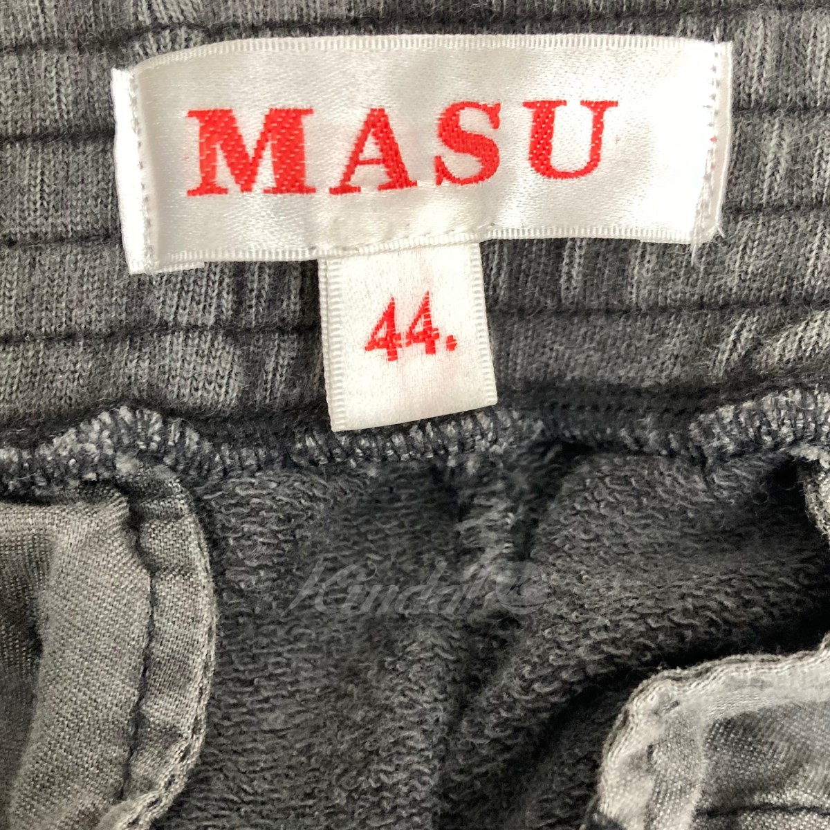 楽天市場】【中古】MASU23SS NEVERLAND BAGGY SWEAT PANTS スウェット