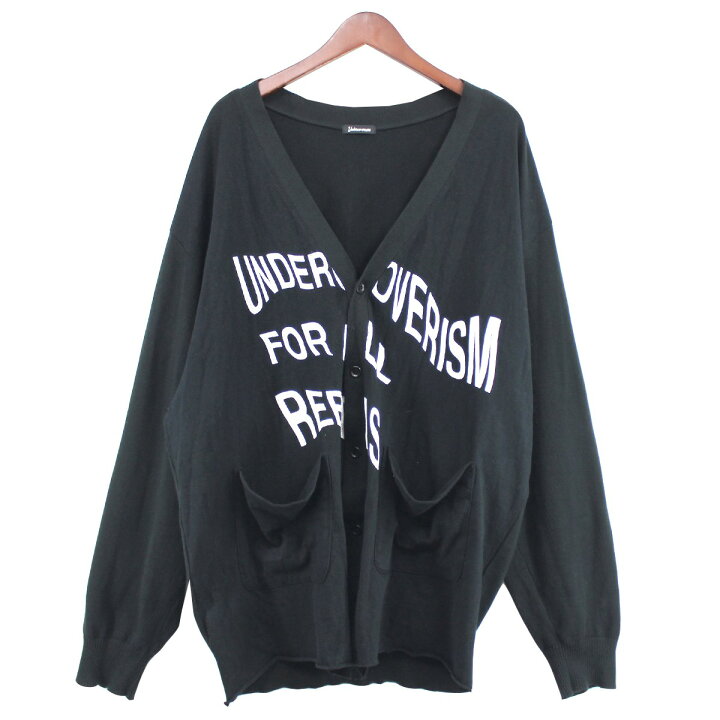 楽天市場】【中古】UNDERCOVER 23SS 前身天竺切替LanguidKNカーデ U．F 
