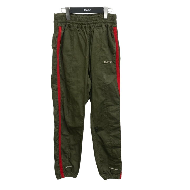 楽天市場】【中古】READYMADESIDE SNAP TRACK PANTS イージーパンツ 