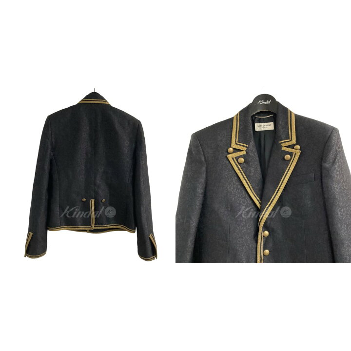 楽天市場】【中古】SAINT LAURENT PARISフラワージャガードナポレオン 