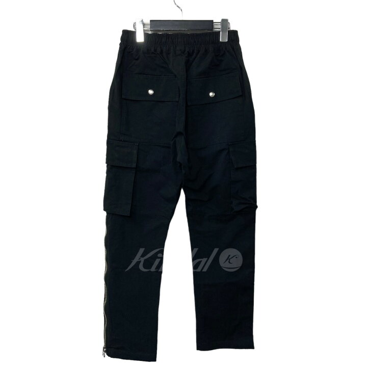 楽天市場】【中古】INDEPICT スリットジップ カーゴパンツ ブラック  