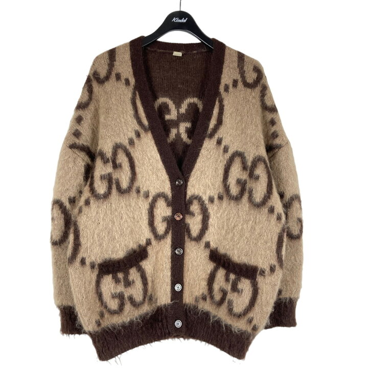 楽天市場】【中古】GUCCI リバーシブル GG モヘア ウール カーディガン  