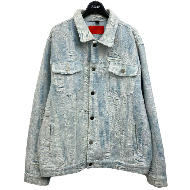 楽天市場】【中古】WHO DECIDES WAR 「Distressed Denim Jacket 