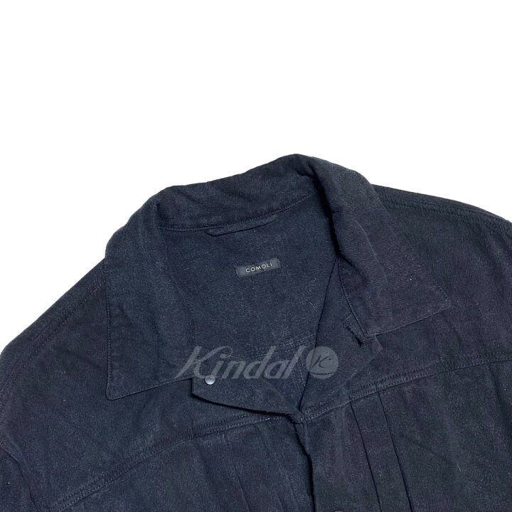 楽天市場】【中古】COMOLI シルクネップ TYPE-1ST ジャケット ブラック 