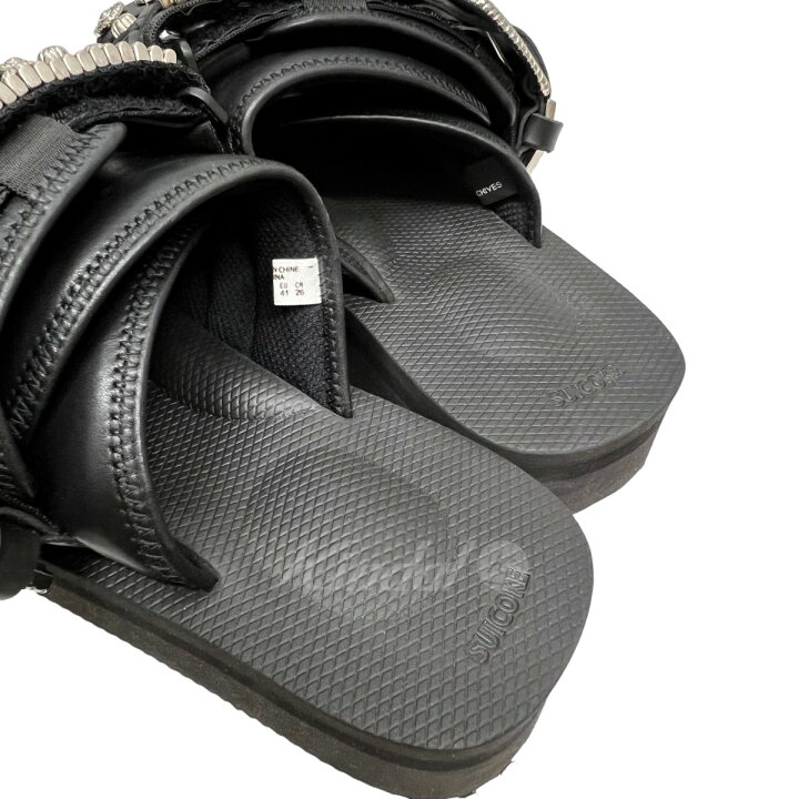TOGA × SUICOKE メタルサンダルサイズ8(41) 