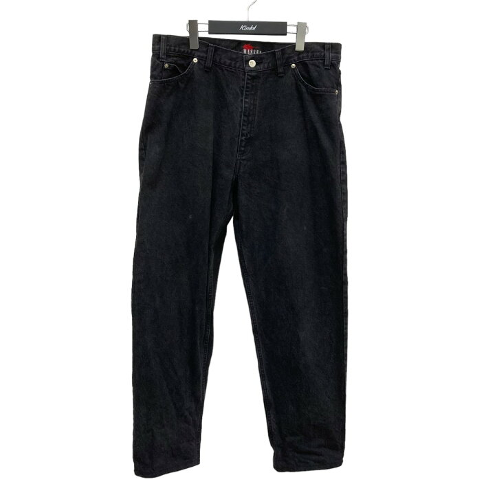 楽天市場】【中古】MASSES デニムパンツ ブラック サイズ：L 【010823 