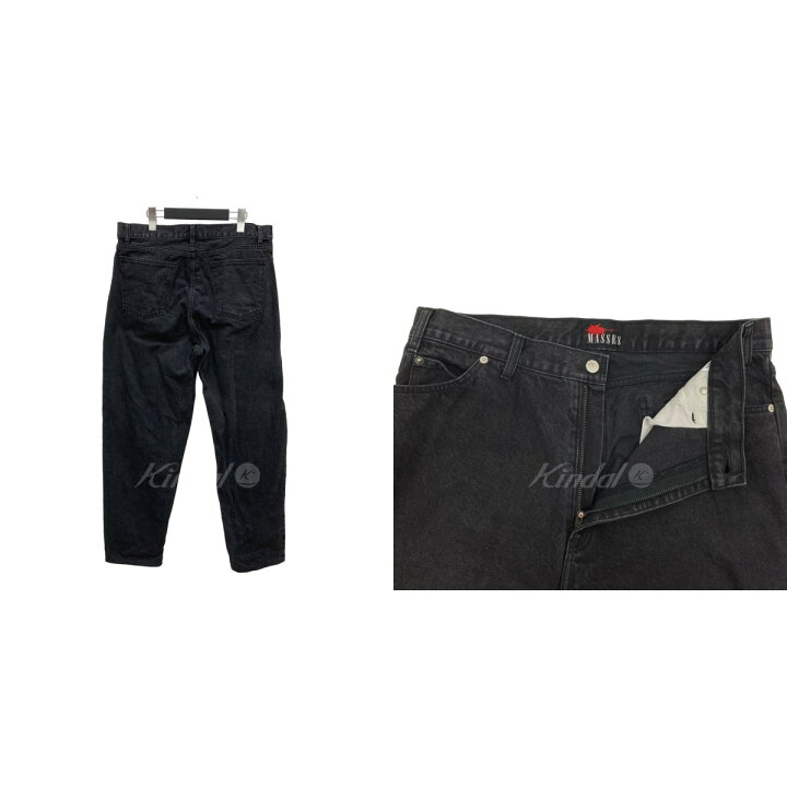 楽天市場】【中古】MASSES デニムパンツ ブラック サイズ：L 【010823 