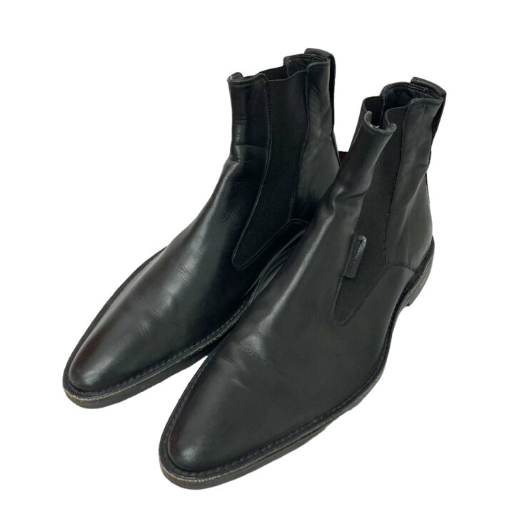 楽天市場】【中古】Dior Homme サイドゴアブーツ ブラック サイズ：43 