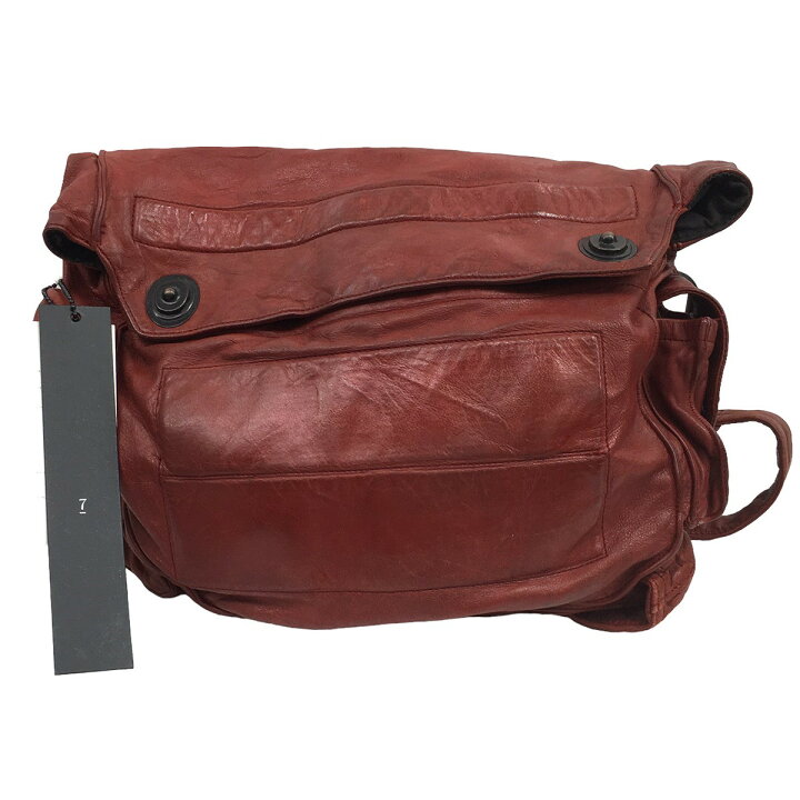 楽天市場】【中古】JULIUS21AW ガスマスクバッグ シープ レザー 