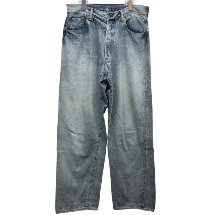 楽天市場】【中古】COMOLI 23SS 5Pブリーチデニムパンツ インディゴ 