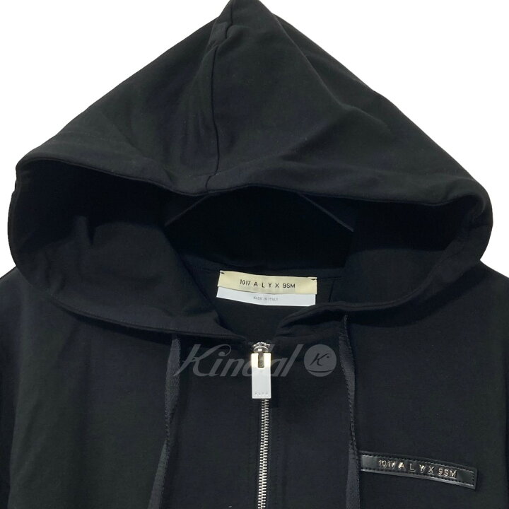 楽天市場】【中古】1017 ALYX 9SM ジップパーカー ブラック サイズ：M 