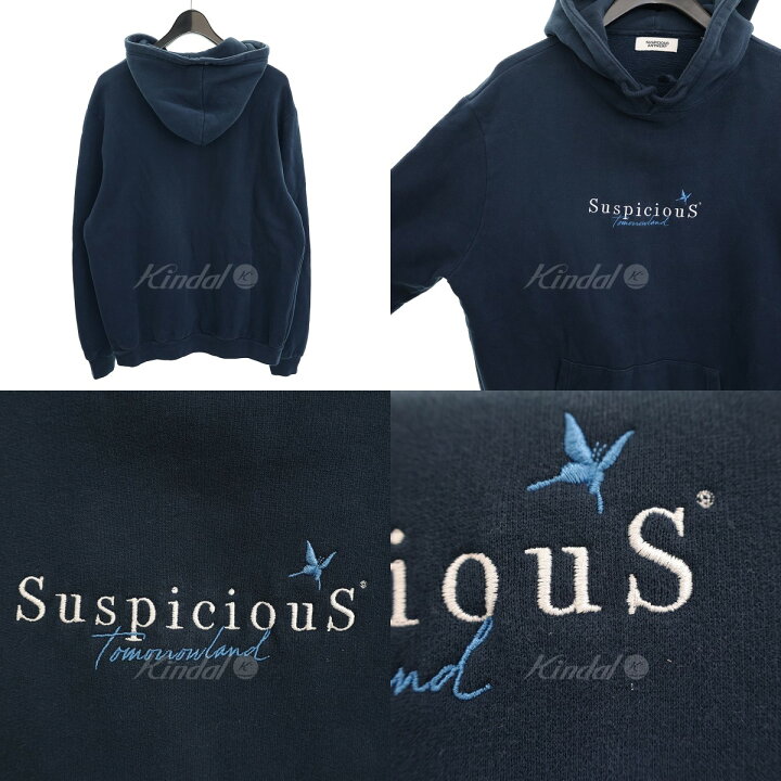 楽天市場】【中古】SuspiciouS Antwerp裏起毛プルオーバーパーカー  