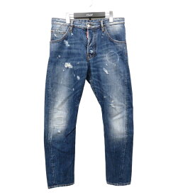 【中古】DSQUARED2　Classic Kenny Twist Jean 加工デニムパンツ インディゴ サイズ：46 【040823】（ディースクエアード）