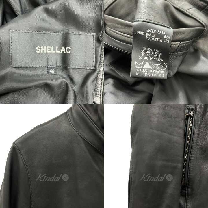 楽天市場】【中古】SHELLAC シープスキン レザージャケット 1366900002 