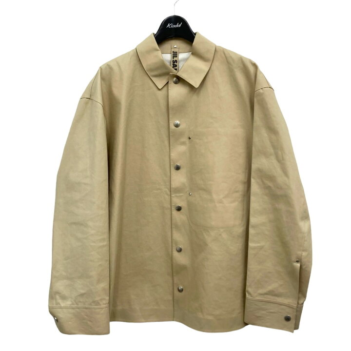 楽天市場】【中古】JIL SANDER×MACKINTOSH ゴム引きシャツ ベージュ 