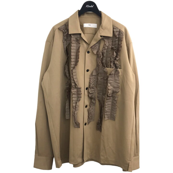 楽天市場】【中古】TOGA VIRILIS フリルシャツ ベージュ サイズ：48 