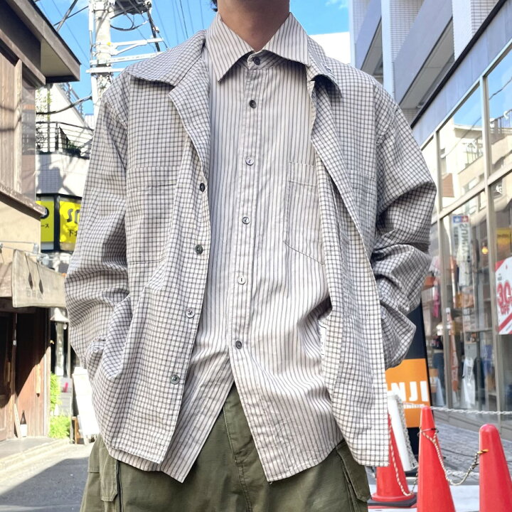 楽天市場】【中古】Maison MIHARA YASUHIRO 22AW FRONT LAYERD SHIRT 