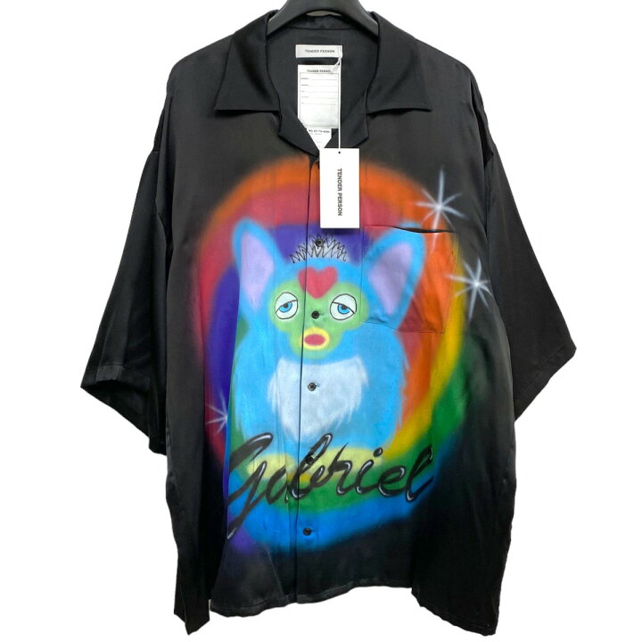 楽天市場】【中古】TENDER PERSON 23SS AIRBRUSH GABRIEL SILK SHIRT 