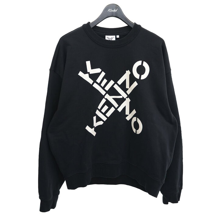 楽天市場】【中古】KENZO クロスロゴ裏毛スウェット SPORT CREWNECK 