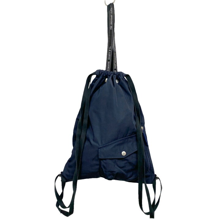 楽天市場】【中古】EESETT＆Co ナイロンナップサック巾着リュック 