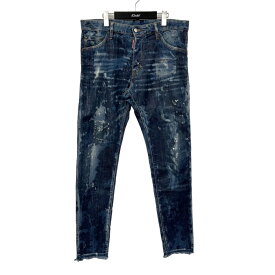 【中古】DSQUARED2　Cool Guy Wash 加工 デニムパンツ S74LB0105 インディゴ サイズ：50 【060823】（ディースクエアード）