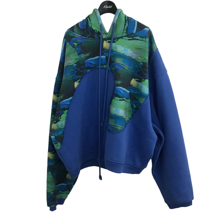 楽天市場】【中古】ERL「PRINT SWIRL FLEECE HOODIE」プリント切替 
