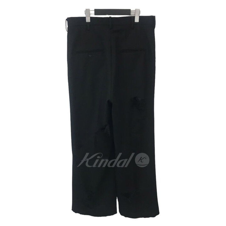 楽天市場】【中古】doublet2023SS「DESTROYED WIDE TROUSERS ｜その他