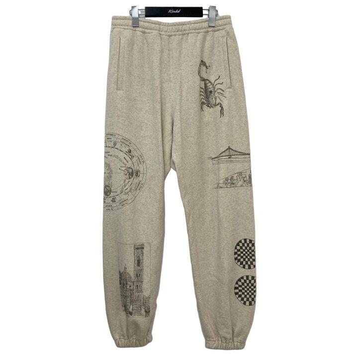 楽天市場】【中古】ensou． 23SS MULTI-PRINT SWEATPANTS アイボリー 