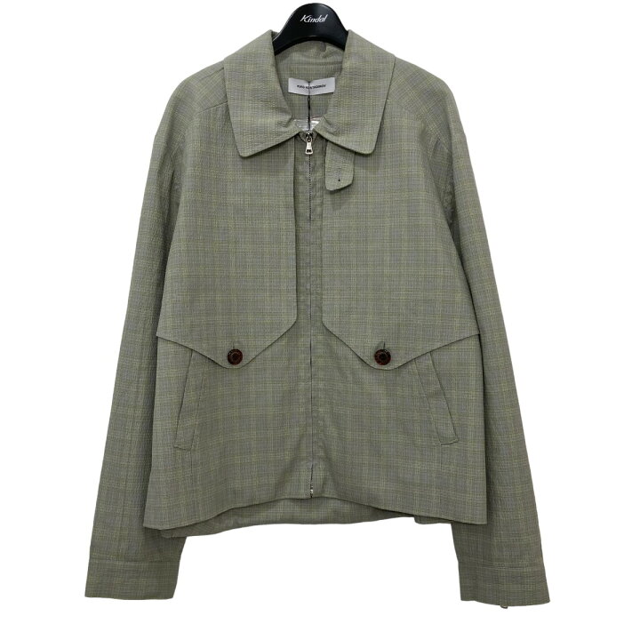 楽天市場】【中古】Kiko Kostadinov 23SS MURAD ZIP BLOUSON グレー 