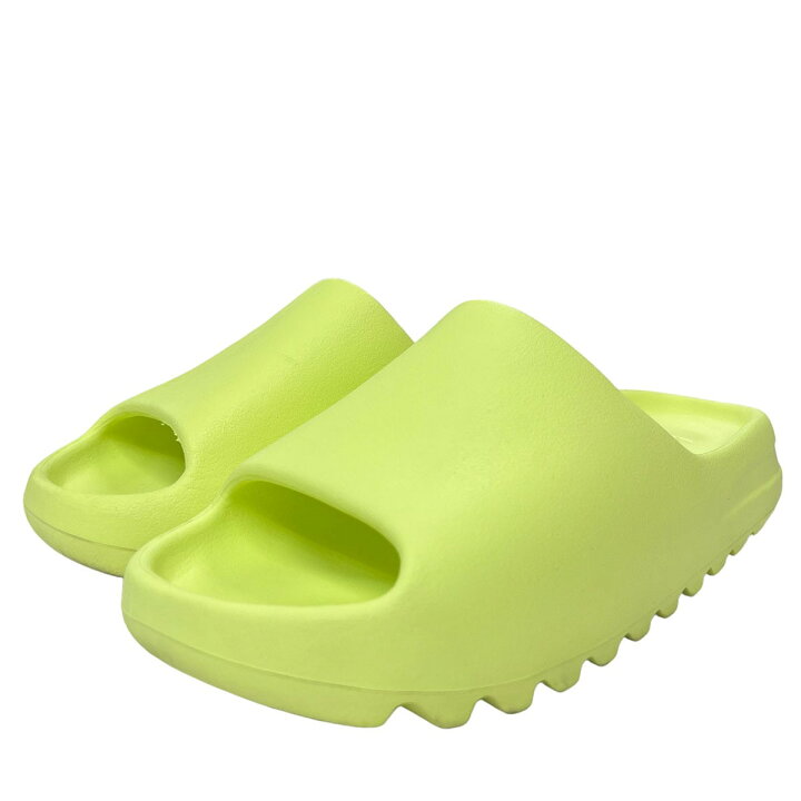 楽天市場】【中古】adidas Yeezy Slide Glow Green イージースライド  