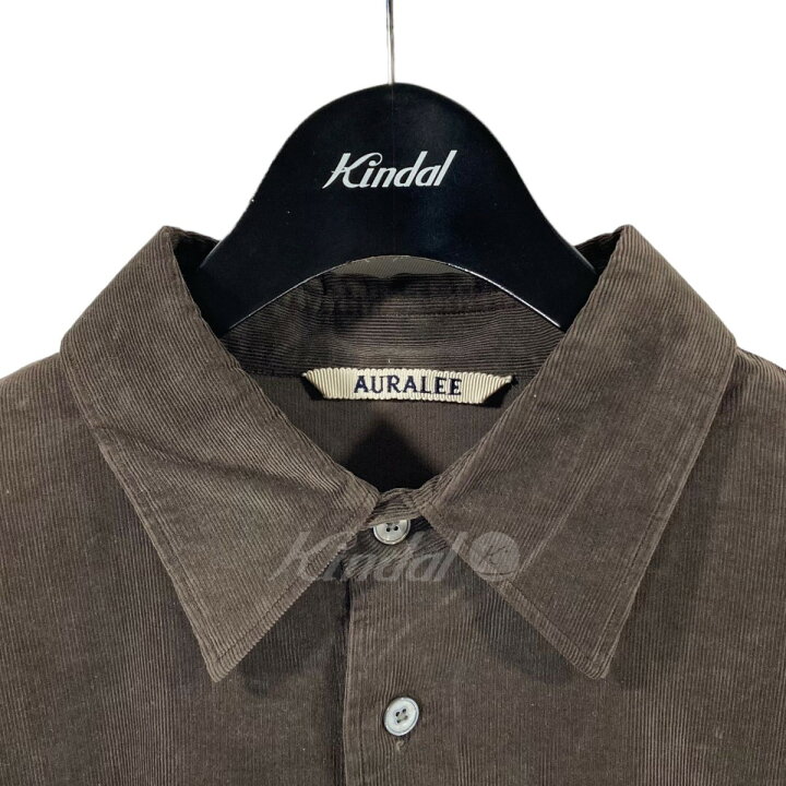 楽天市場】【中古】AURALEE コーデュロイシャツ FINX LIGHT CORDUROY 