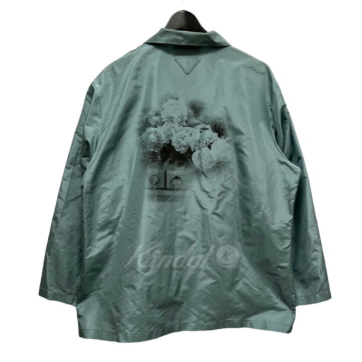 楽天市場】【中古】PRADA 22AW プリントシルクパジャマ長袖シャツ 