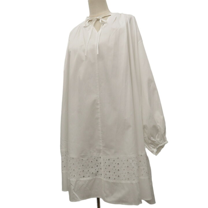 楽天市場】【中古】Seaブロードアイレットレーススモックドレス  