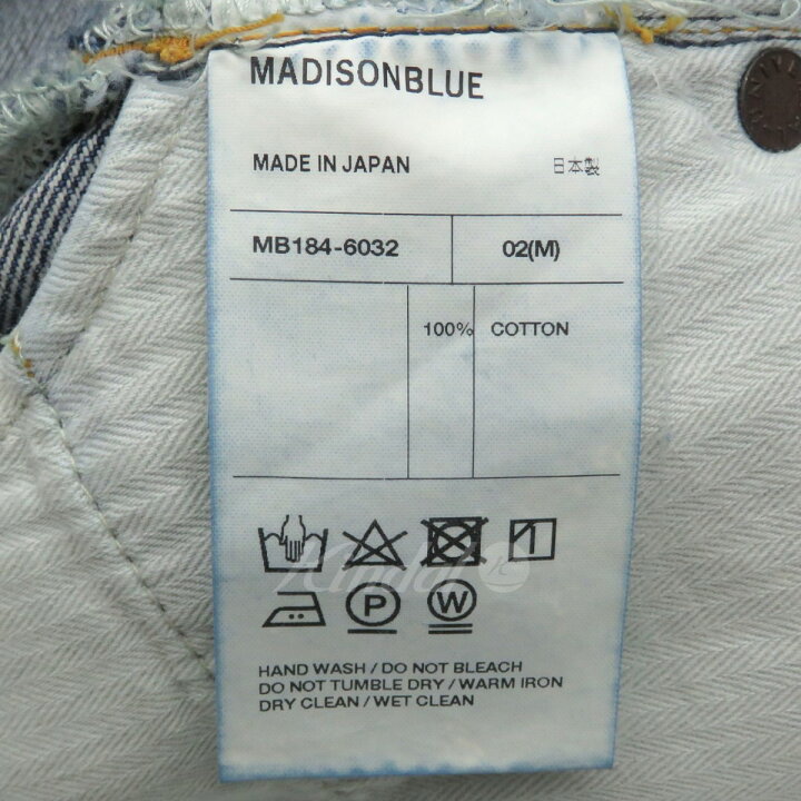 楽天市場】【中古】MADISON BLUE デニムスカート 5POCKET SHORT SKIRT  