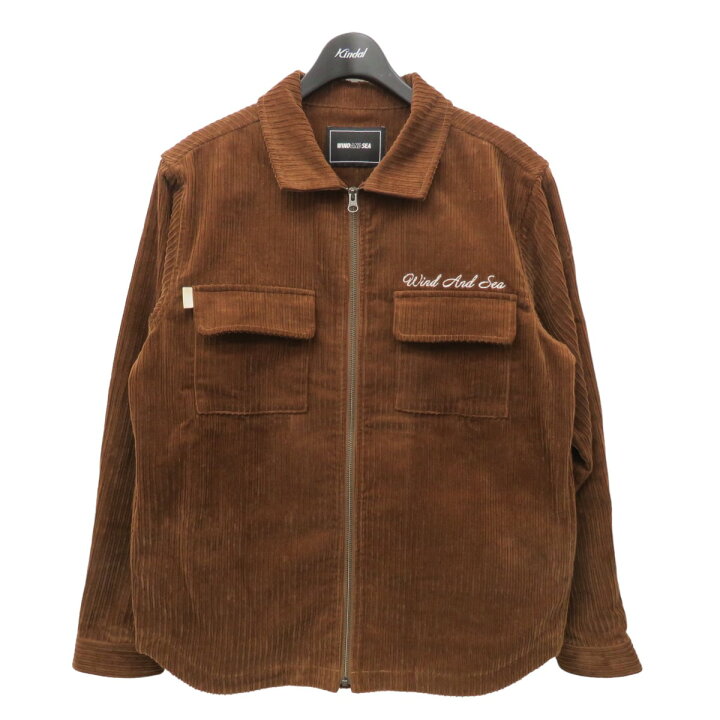 楽天市場】【中古】WIND AND SEAコーデュロイジャケット ジップアップ  