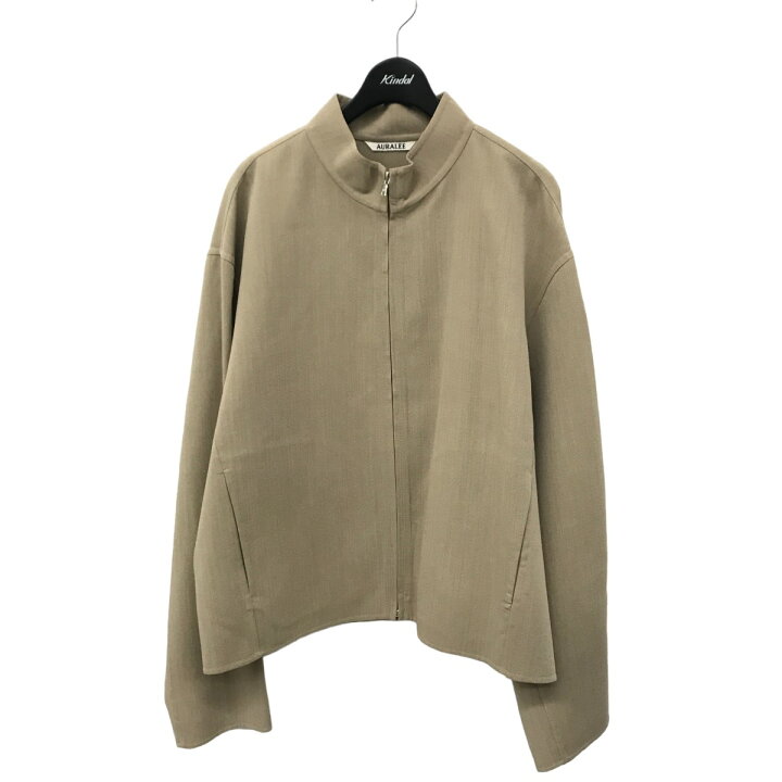 楽天市場】【中古】AURALEEWOOL DOUBLE CLOTH HAND SEWN BLOUSON  