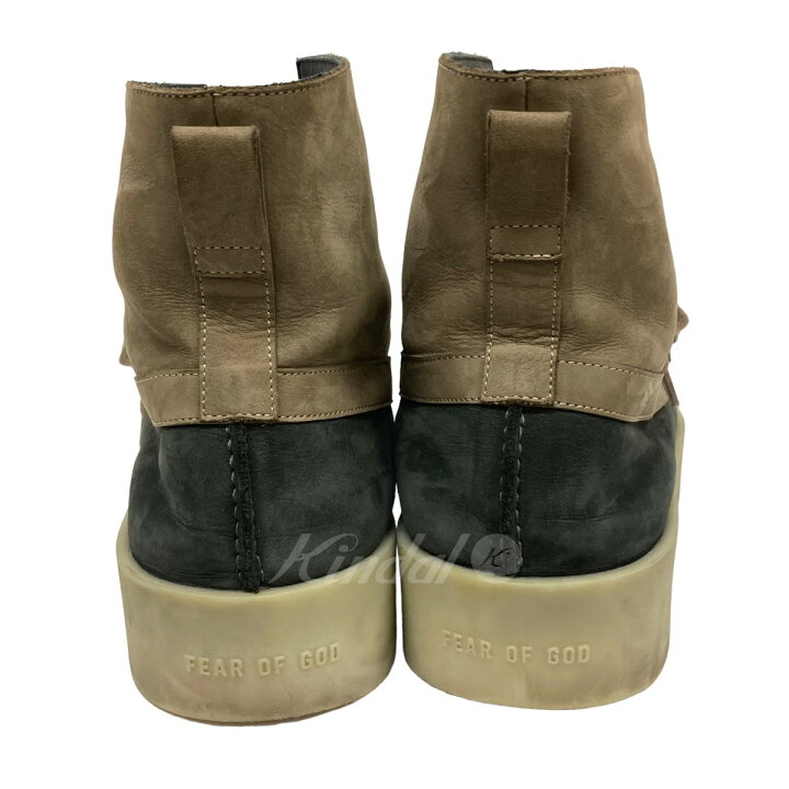 楽天市場】【中古】FEAR OF GOD「DUCK BOOT TAUPE」 スウェードレザー 