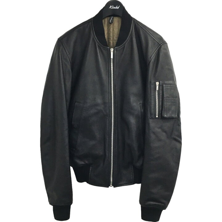 楽天市場】【中古】Dior Hommeレザーボンバージャケット ブラック 