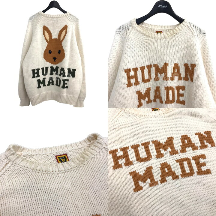 楽天市場】【中古】HUMAN MADE2022AW 「RABBIT RAGLAN KNIT SWETER 