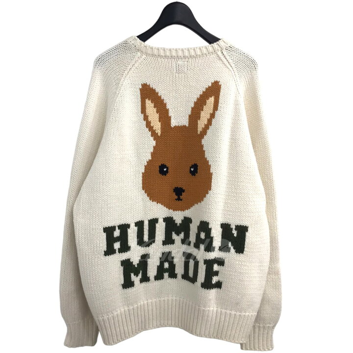 楽天市場】【中古】HUMAN MADE2022AW 「RABBIT RAGLAN KNIT SWETER 